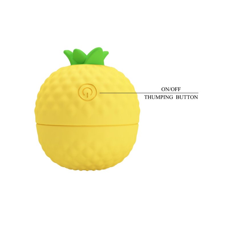Кліторальний стимулятор - Pretty Love Pineapple Secret Yellow