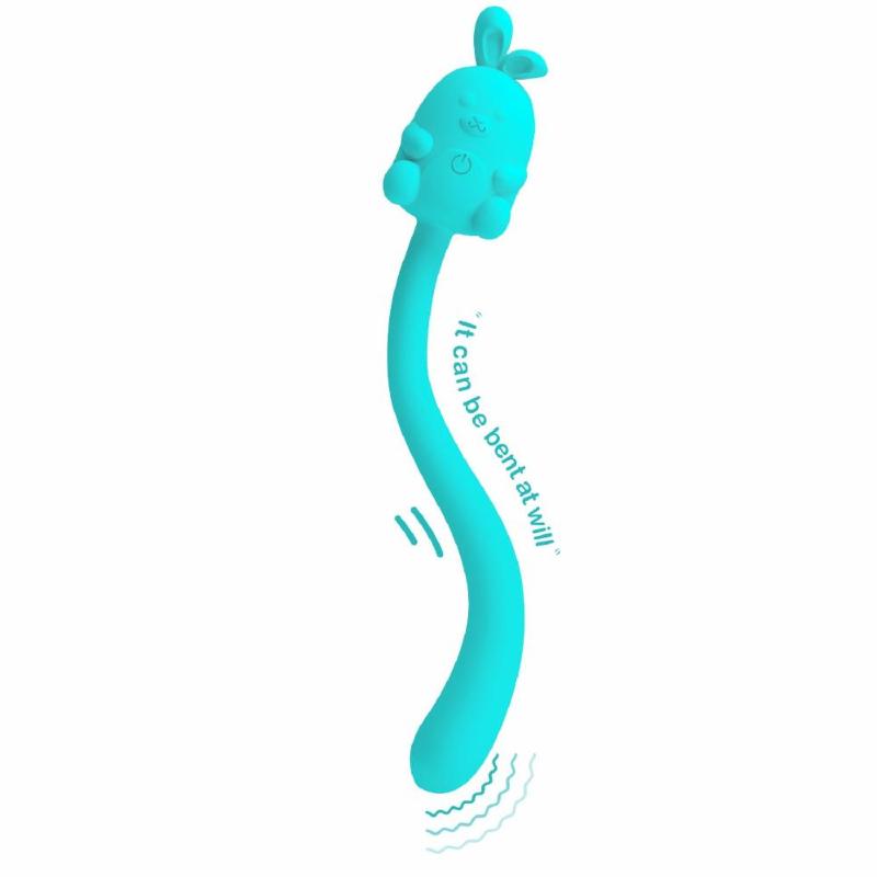 Вібратор - Pretty Love Cute Bunny Turquoise, 7 vibration functions