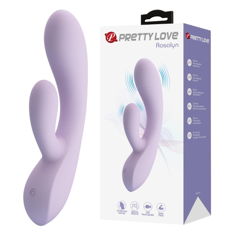 Hi-tech вібратор - Pretty Love Rosolyn, 10 vibration functions - зображення 1