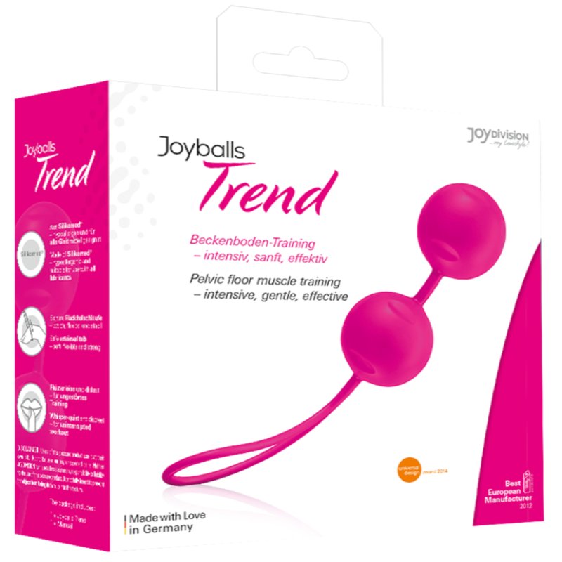 Вагінальні кульки - Joyballs Trend Magenta - зображення 1