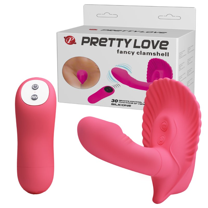 Вібратор - Pretty Love Fancy Clamshell Pink - зображення 1
