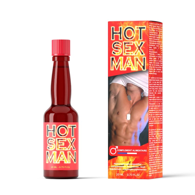 Краплі - Hot Sex Man, 20 мл - зображення 1