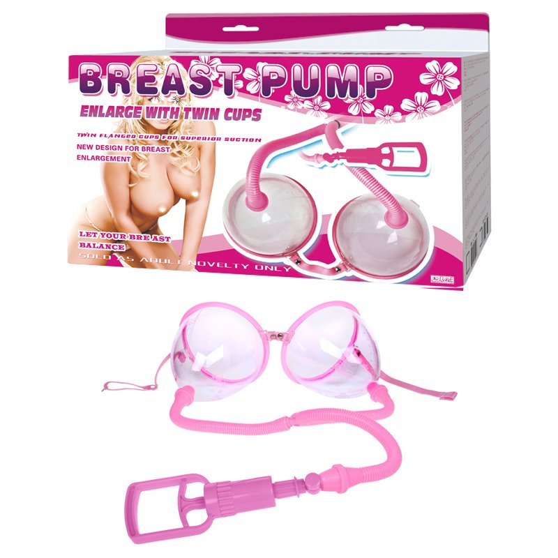Вакуумна помпа для грудей - Breast Pump Enlarge With Twin Cups - зображення 1