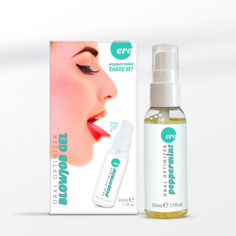 Оральний лубрикант - Ero Oral Optimizer Blowjob Gel Mint, 50 мл - зображення 1