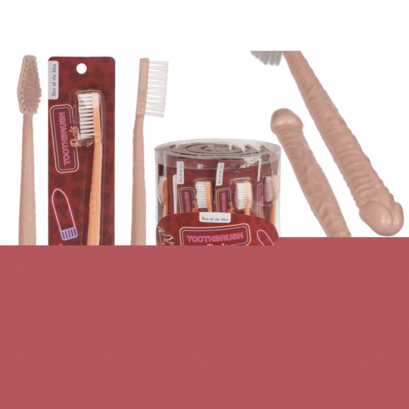 Зубна щітка Toothbrush Penis, 18 см - зображення 1