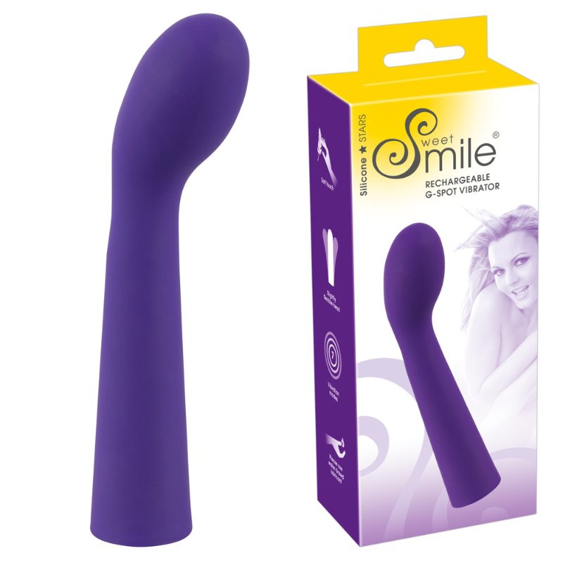 Стимулятор G-точки - Sweet Smile G-Spot Purple G-Punkt Vibrator - зображення 1