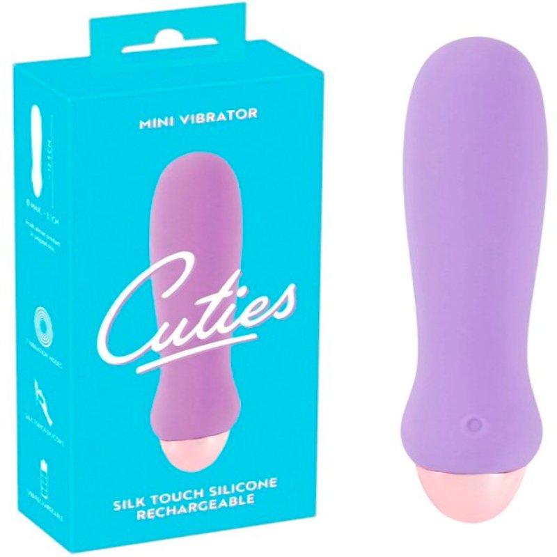 Вібратор - Cuties Mini Vibrator Purple - зображення 1
