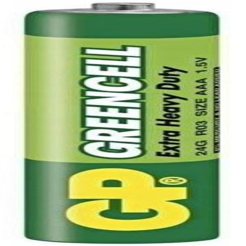 Батарейка GP Greencell 24G, R03, ААA, 1.5V, 1 шт. - зображення 1