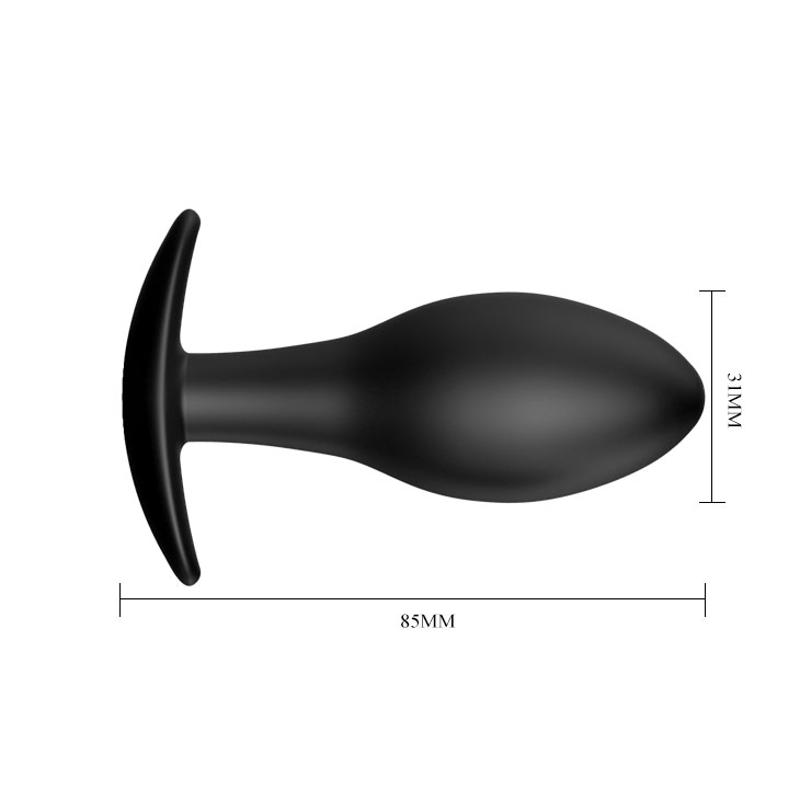 Анальна пробка - Pretty Love Special Anal Stimulation Butt Plug Black