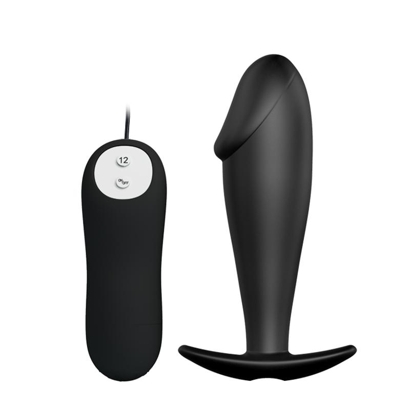Анальна пробка - Pretty Love Special Anal Stimulation Vibrating Penis Black