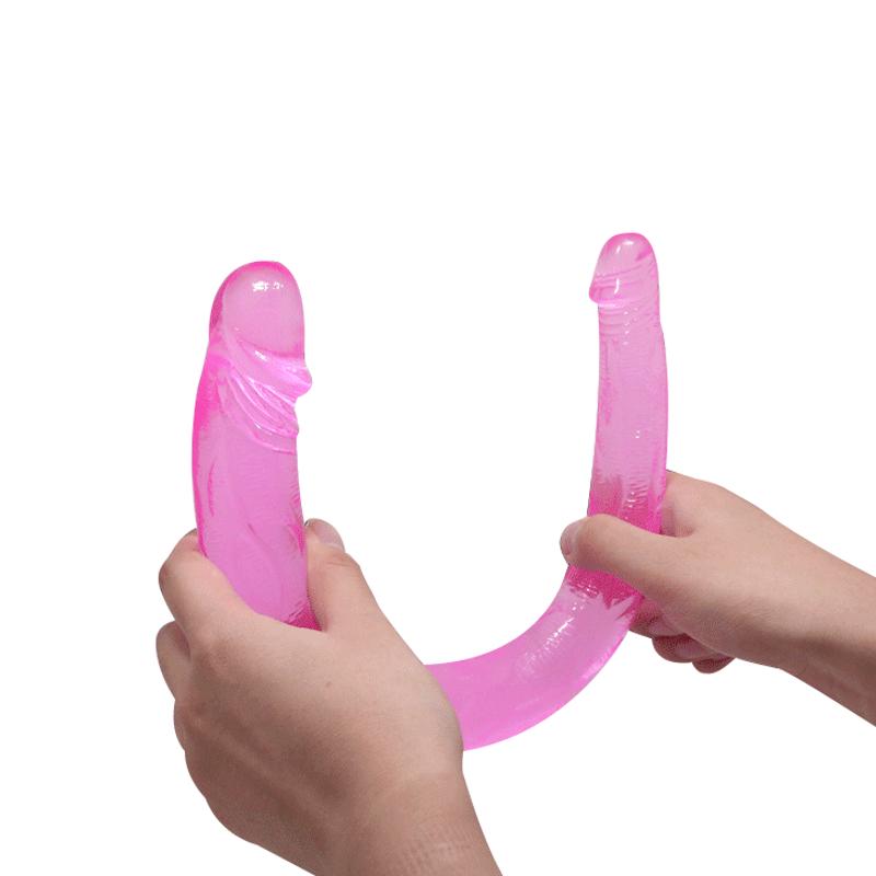 Двосторонній фалоімітатор - Double Dones Dildo Pink