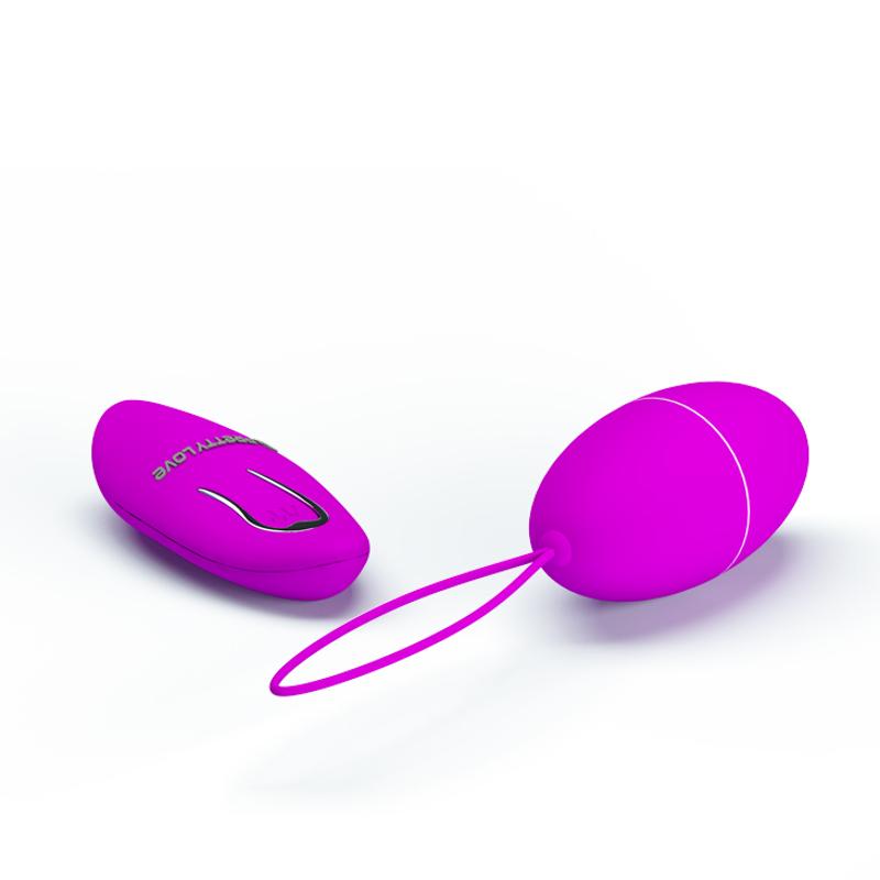 Віброяйце - Pretty Love Joanne Vibrating Egg Purple