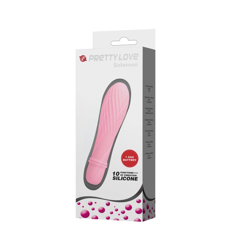 Вібратор - Pretty Love Solomon Vibrator Light Pink