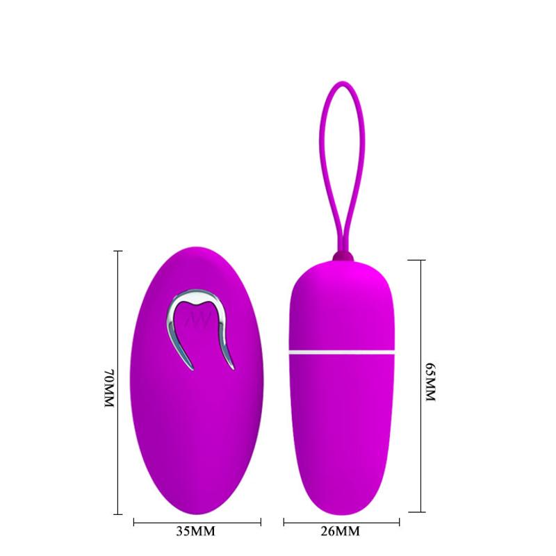 Віброяйце - Pretty Love Bradley Vibrating Egg Purple