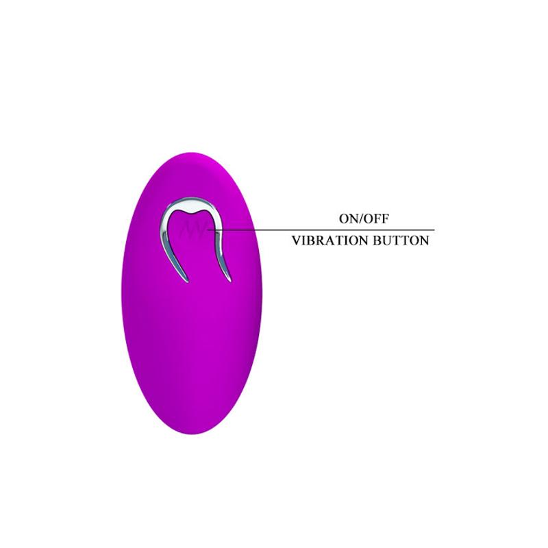 Віброяйце - Pretty Love Bradley Vibrating Egg Purple
