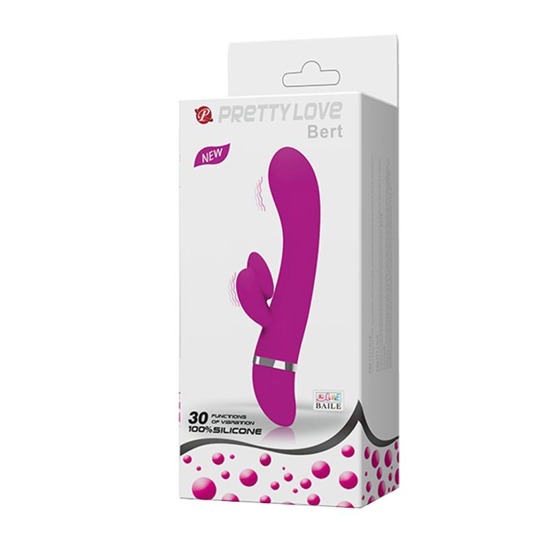 Вібратор - Pretty Love Bert Vibrator Purple