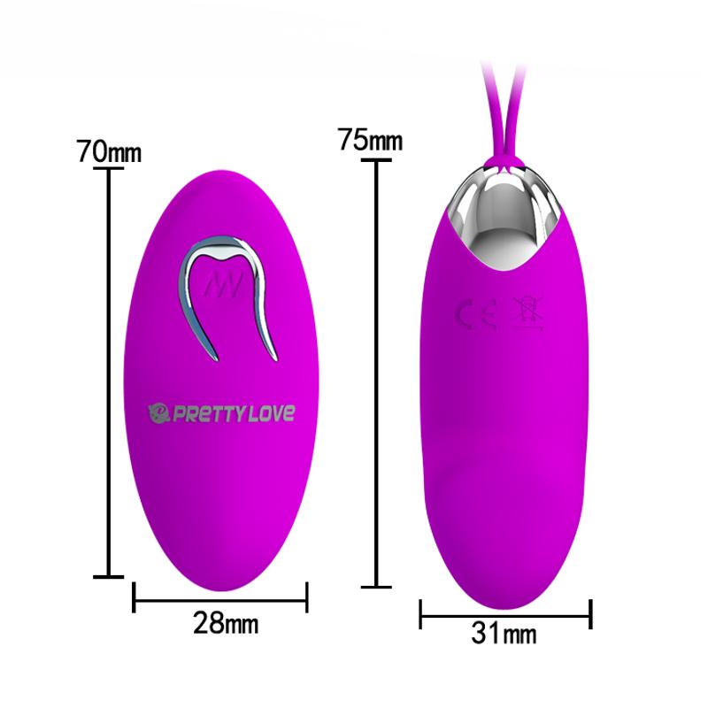 Віброяйце - Pretty Love Julia Vibrating Egg Purple