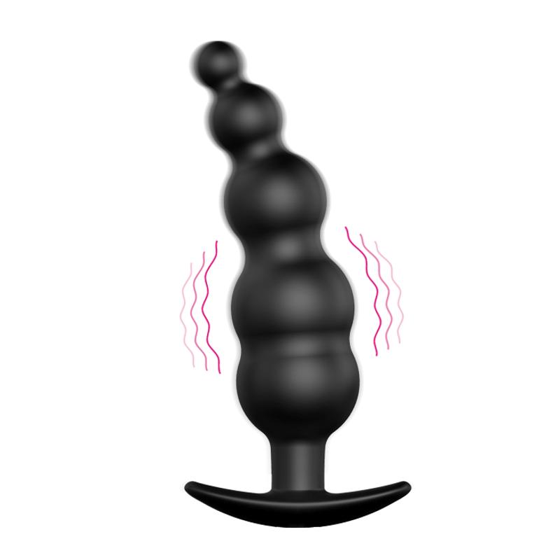 Анальна пробка - Pretty Love Special Anal Stimulation Vibrating Butt Plug Black