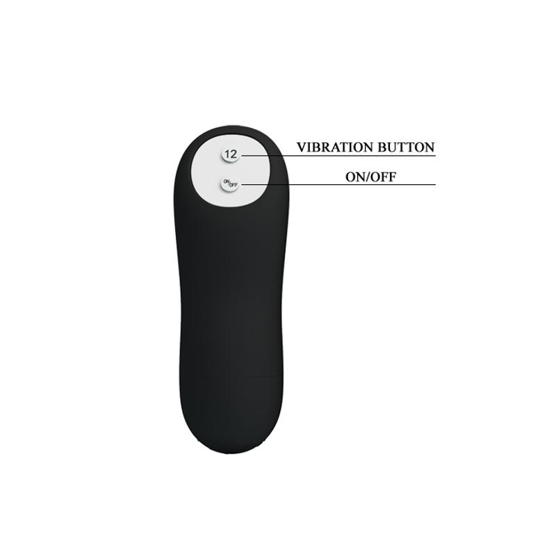 Анальна пробка - Pretty Love Special Anal Stimulation Vibrating Butt Plug Black