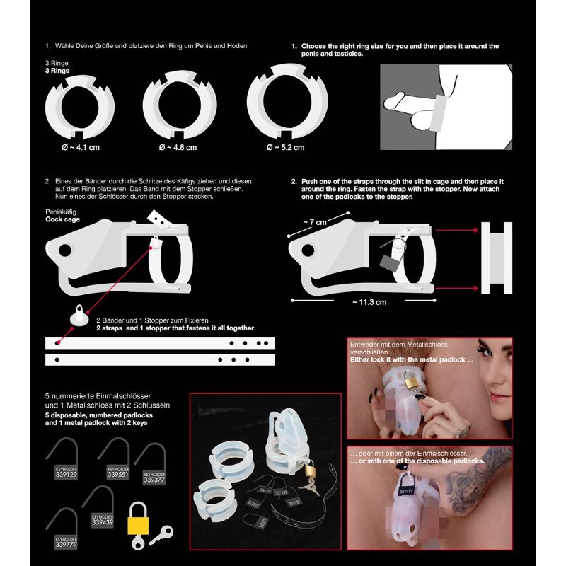 Пояс вірності - Cock Cage Set