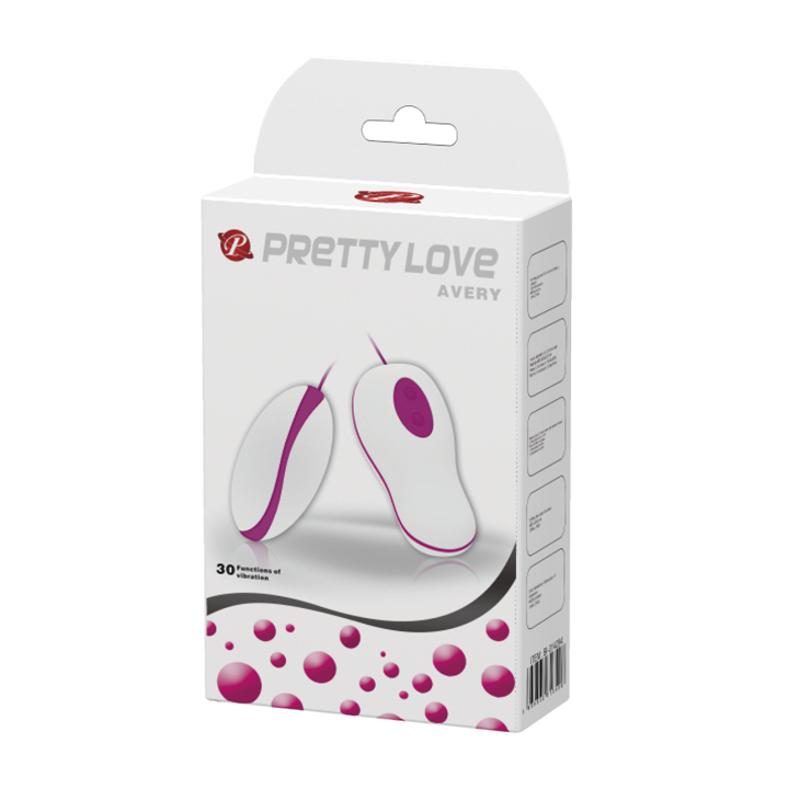 Віброяйце - Pretty Love Avery Vibrating Egg Pink