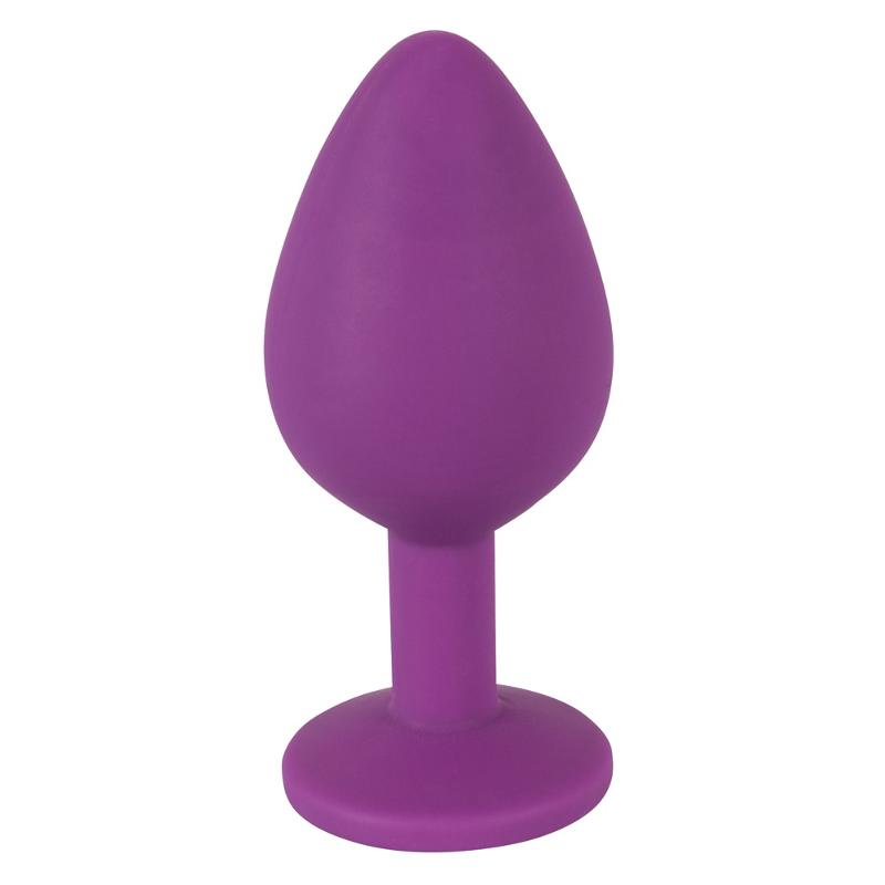 Анальна пробка - Colorful Joy Jewel Purple Plug Medium