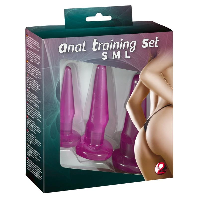 Анальні пробки - Anal Training Set Lila