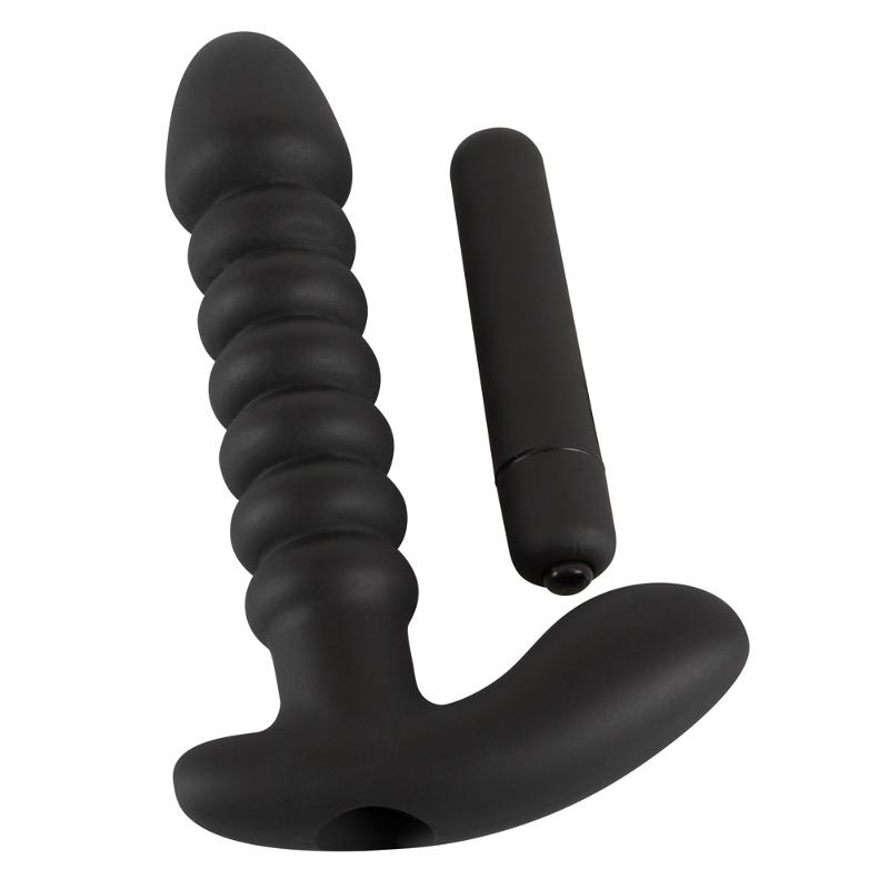 Анальний вібратор - Black Velvets Vibrating Plug Medium