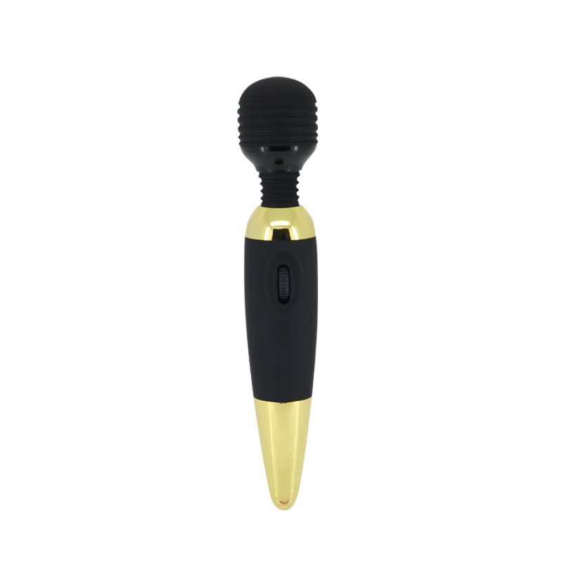 Класичний вібратор - Pretty Love Power Wand Black Gold