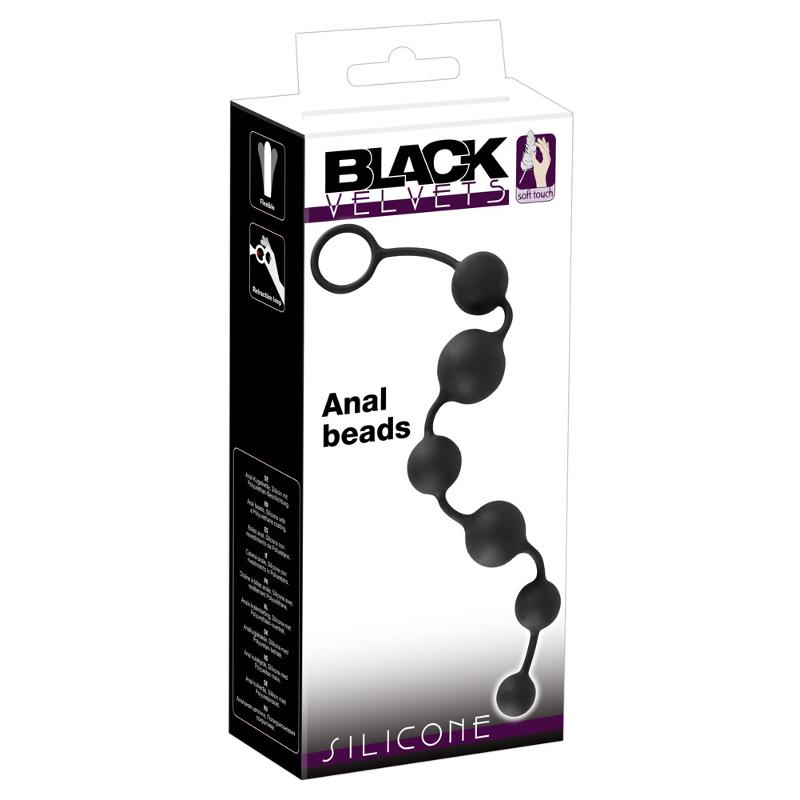 Анальні кульки - Black Velvets Anal Beads