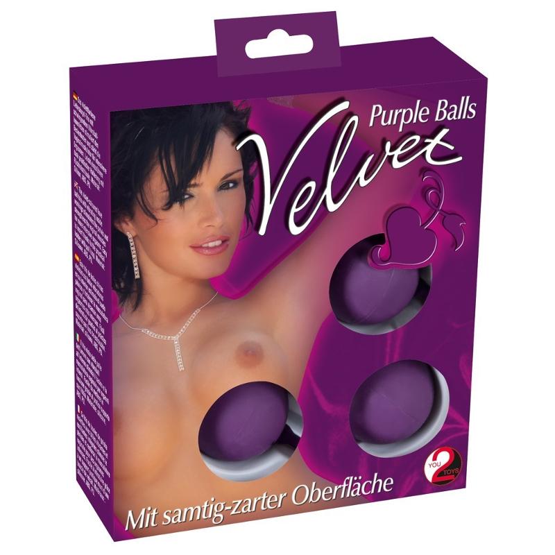 Вагінальні кульки - Velvet Balls Triple