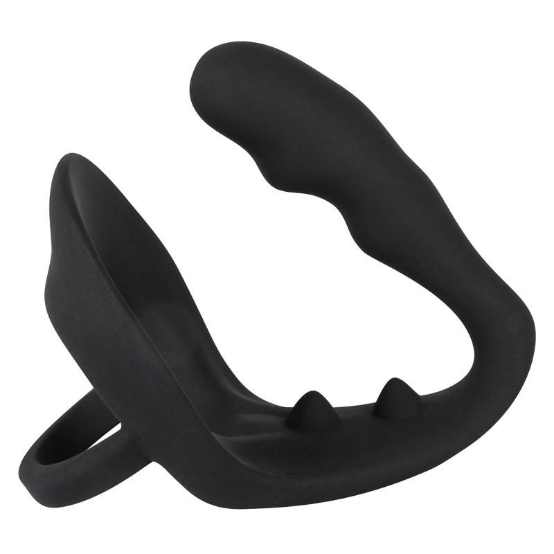 Анальна пробка з ерекційним кільцем - Black Velvets Ring & Plug