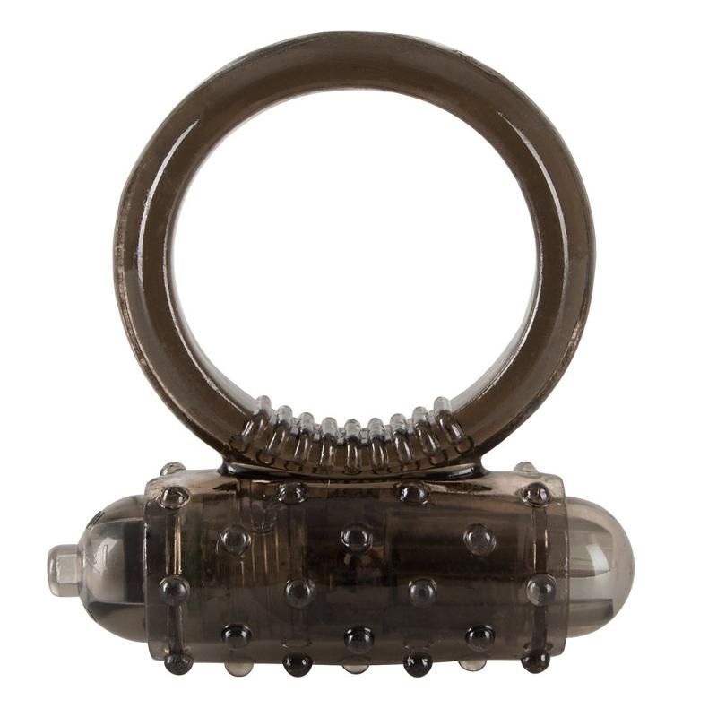 Ерекційне кільце - Vibro Ring Dark Silicon