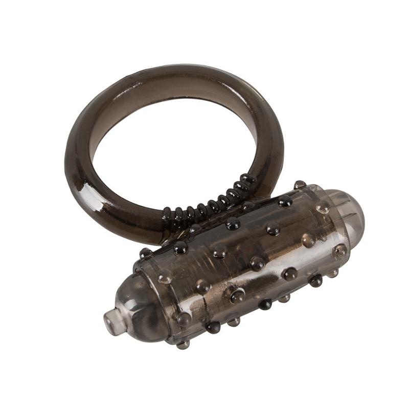 Ерекційне кільце - Vibro Ring Dark Silicon