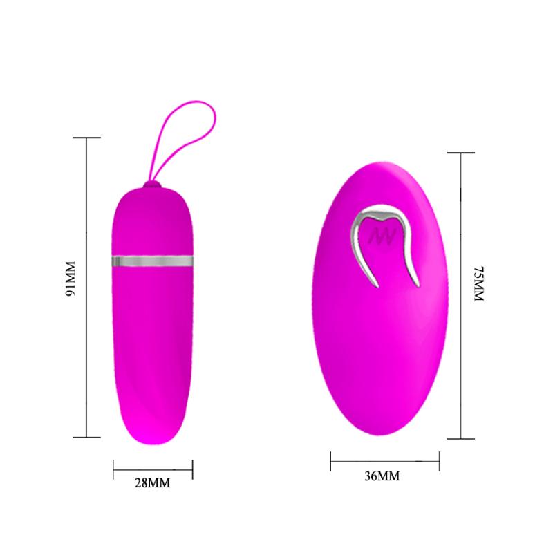 Віброяйце - Pretty Love Debby Vibrating Egg Purple