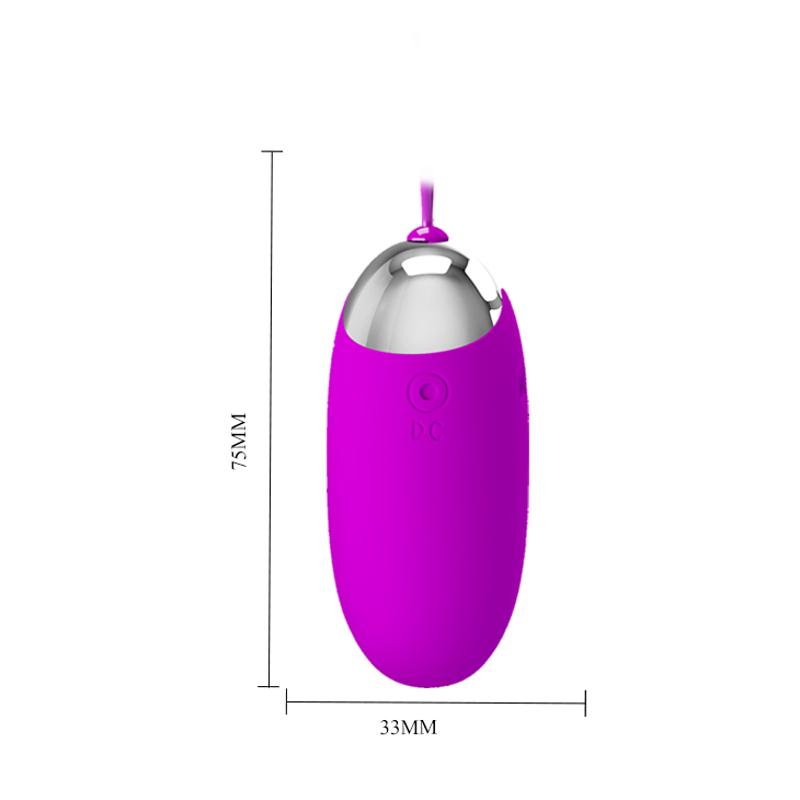 Віброяйце - Pretty Love Berger Vibrating Egg Purple