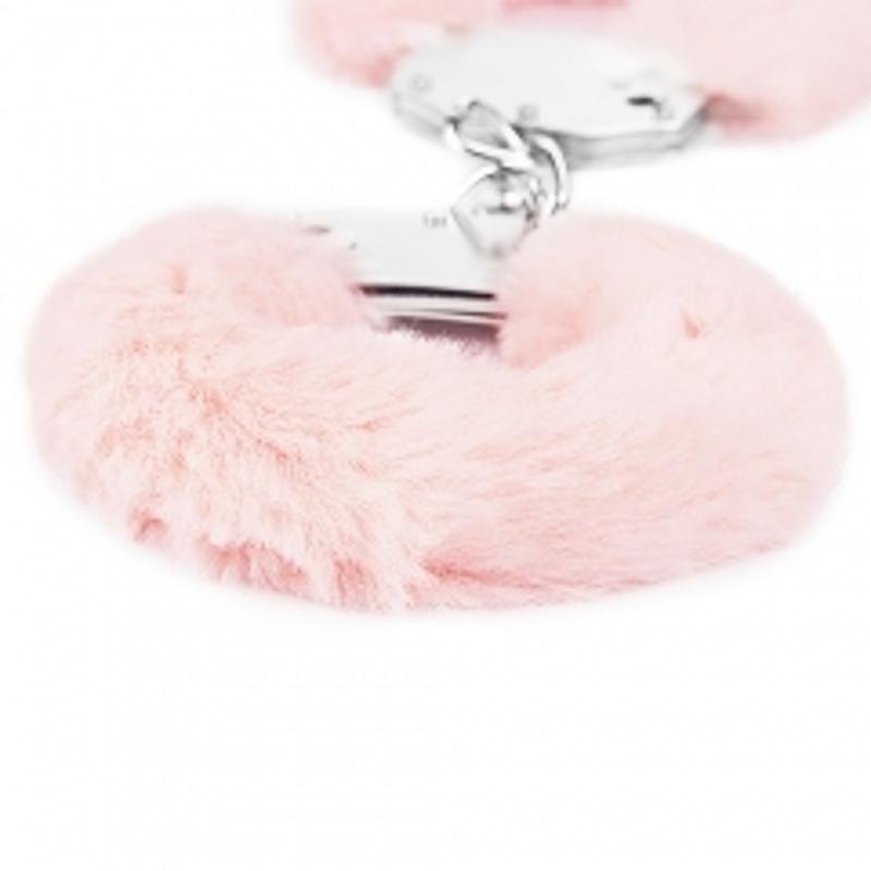 Наручники - Fetish Pleasure Fluffy Hand Cuffs Pink