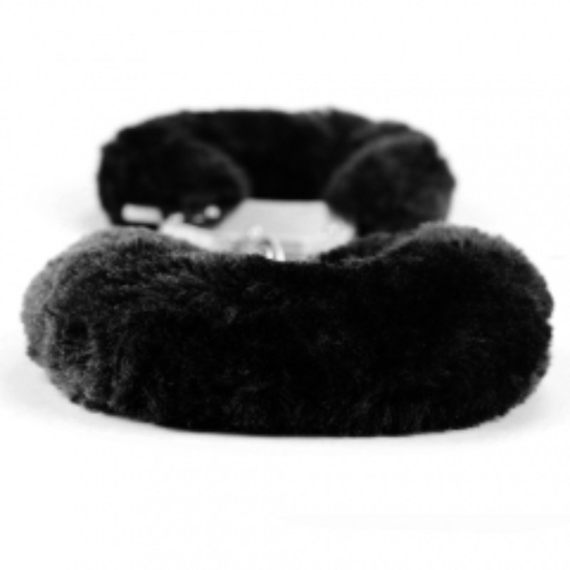 Наручники - Fetish Pleasure Fluffy Hand Cuffs Black