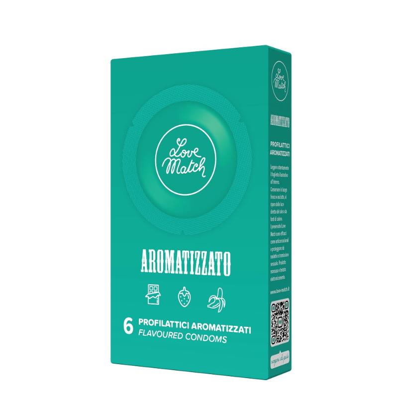 Презервативи - Aromatizzato (Flavoured), 6 шт.