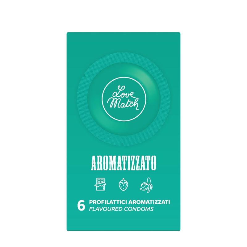 Презервативи - Aromatizzato (Flavoured), 6 шт.