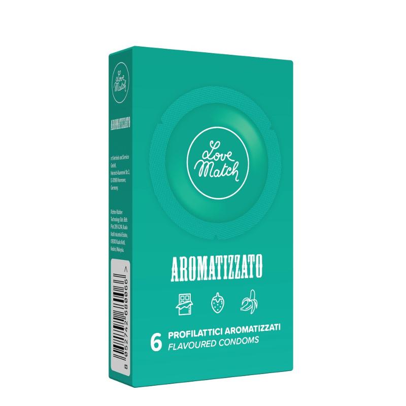 Презервативи - Aromatizzato (Flavoured), 6 шт.
