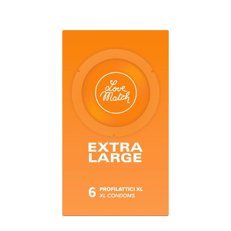 Презервативи - Extra Large, 6 шт.