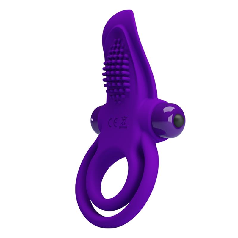 Ерекційне кільце - Pretty Love Vibrant Penis Ring Purple