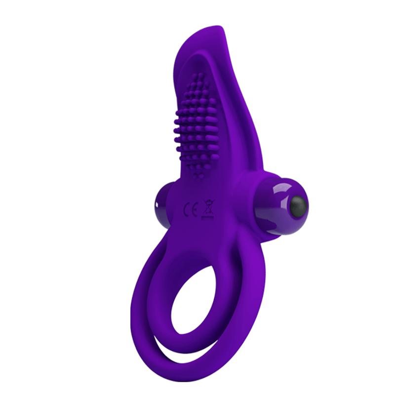Ерекційне кільце - Pretty Love Vibrant Penis Ring Purple