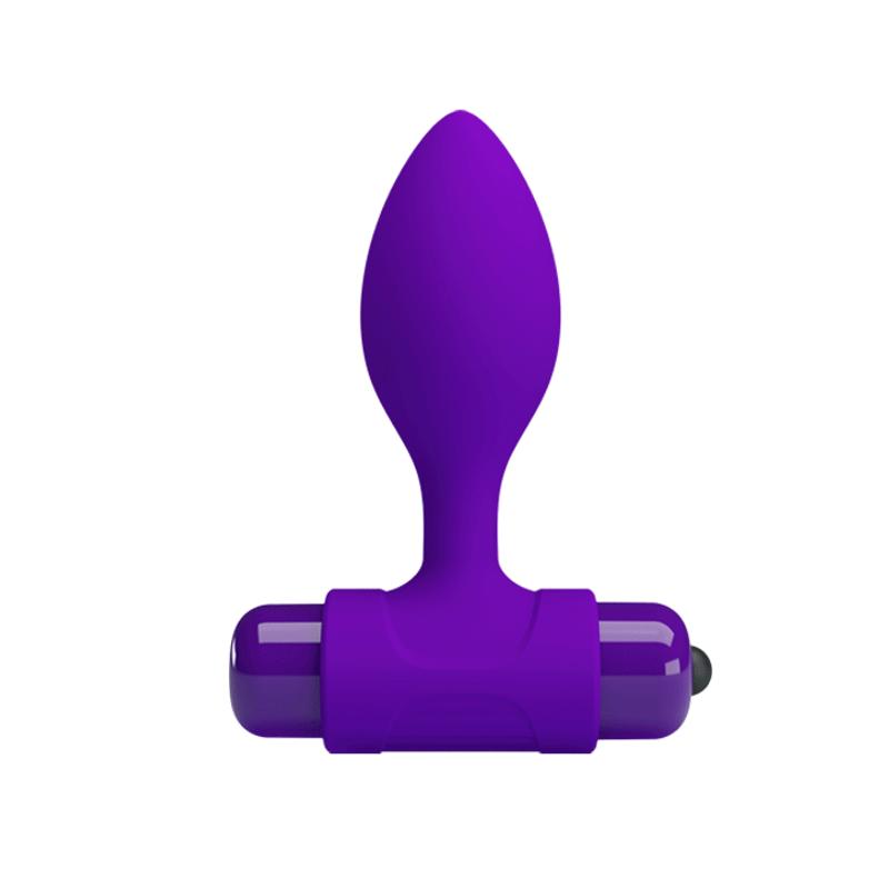 Анальна пробка - Pretty Love Vibra Butt Plug Purple