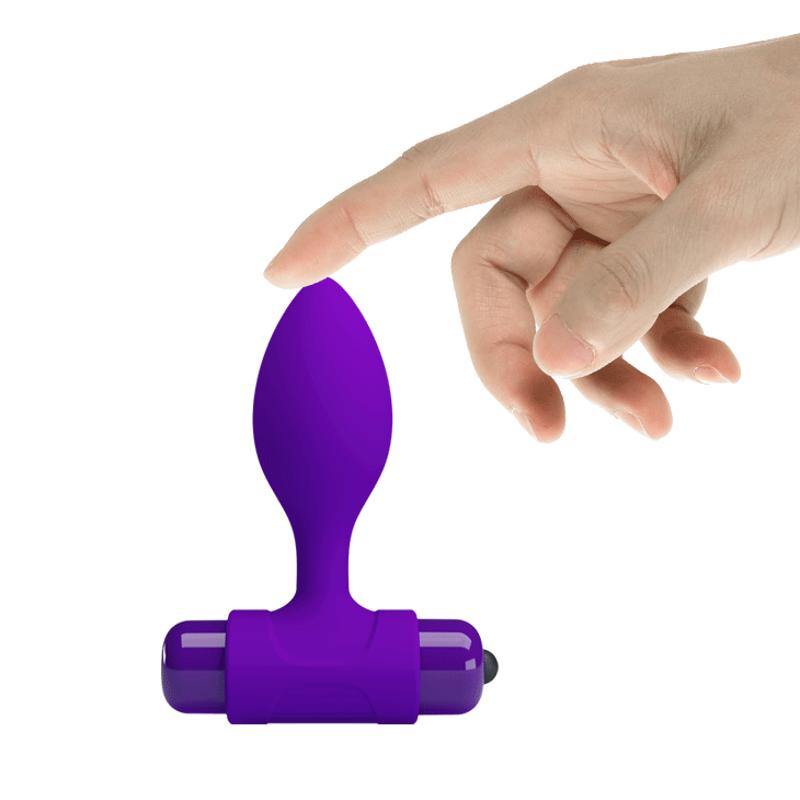 Анальна пробка - Pretty Love Vibra Butt Plug Purple