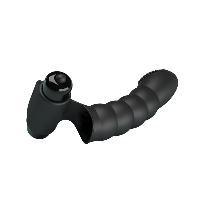 Насадка на палець - Pretty Love Alexander Finger Vibrator Black