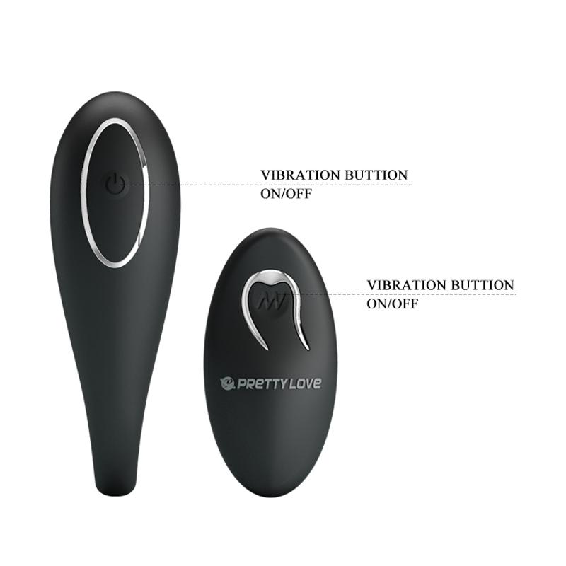 Вібратор - Pretty Love Algernon Stimulator Black