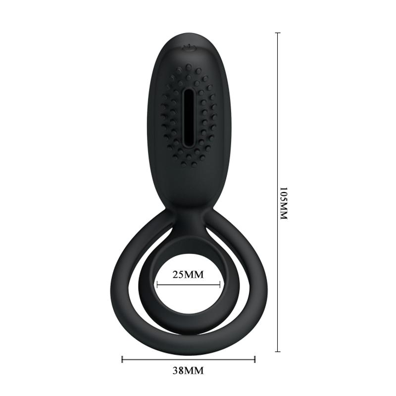 Ерекційне кільце - Pretty Love Esther Penis Ring Black
