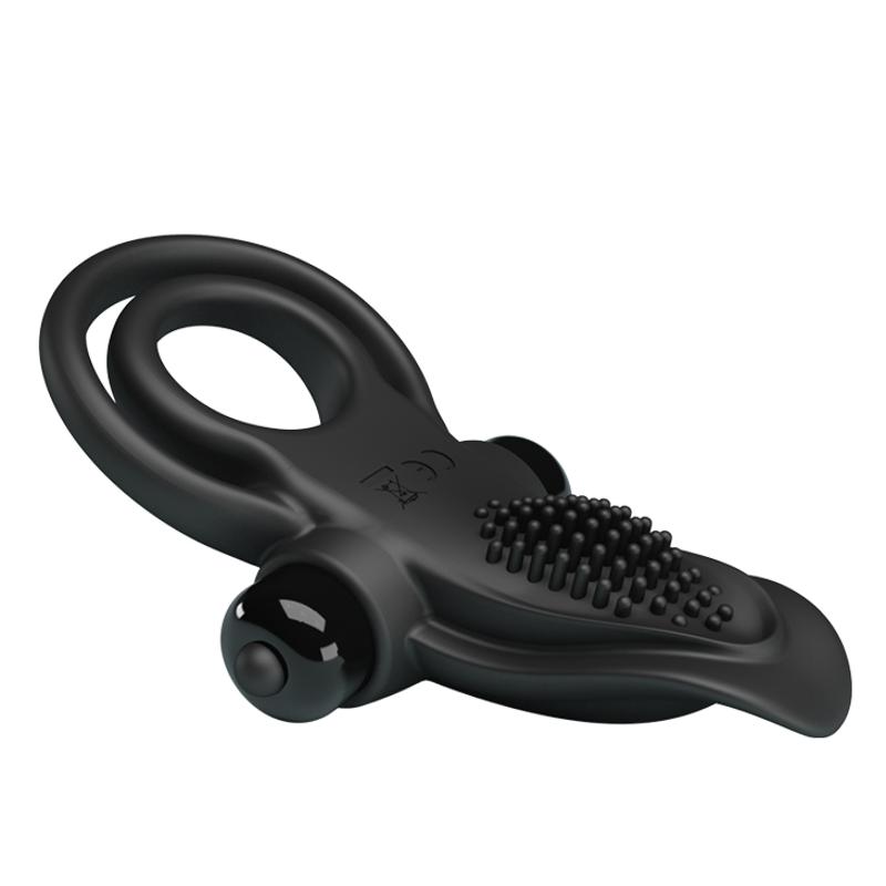 Ерекційне кільце - Pretty Love Vibrant Penis Ring Black